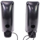 Cyber Acoustics 2.0 Powered Speaker System with Volume Control - Black (CA-2050) Computer Accessories - Computer Speakers Cyber Acoustics - Simple Cell Bulk Wholesale Pricing - USA Seller