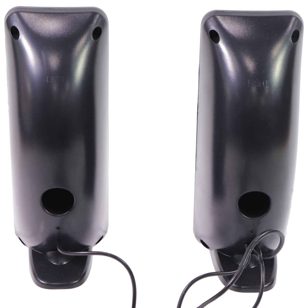 Cyber Acoustics 2.0 Powered Speaker System with Volume Control - Black (CA-2050) Computer Accessories - Computer Speakers Cyber Acoustics - Simple Cell Bulk Wholesale Pricing - USA Seller
