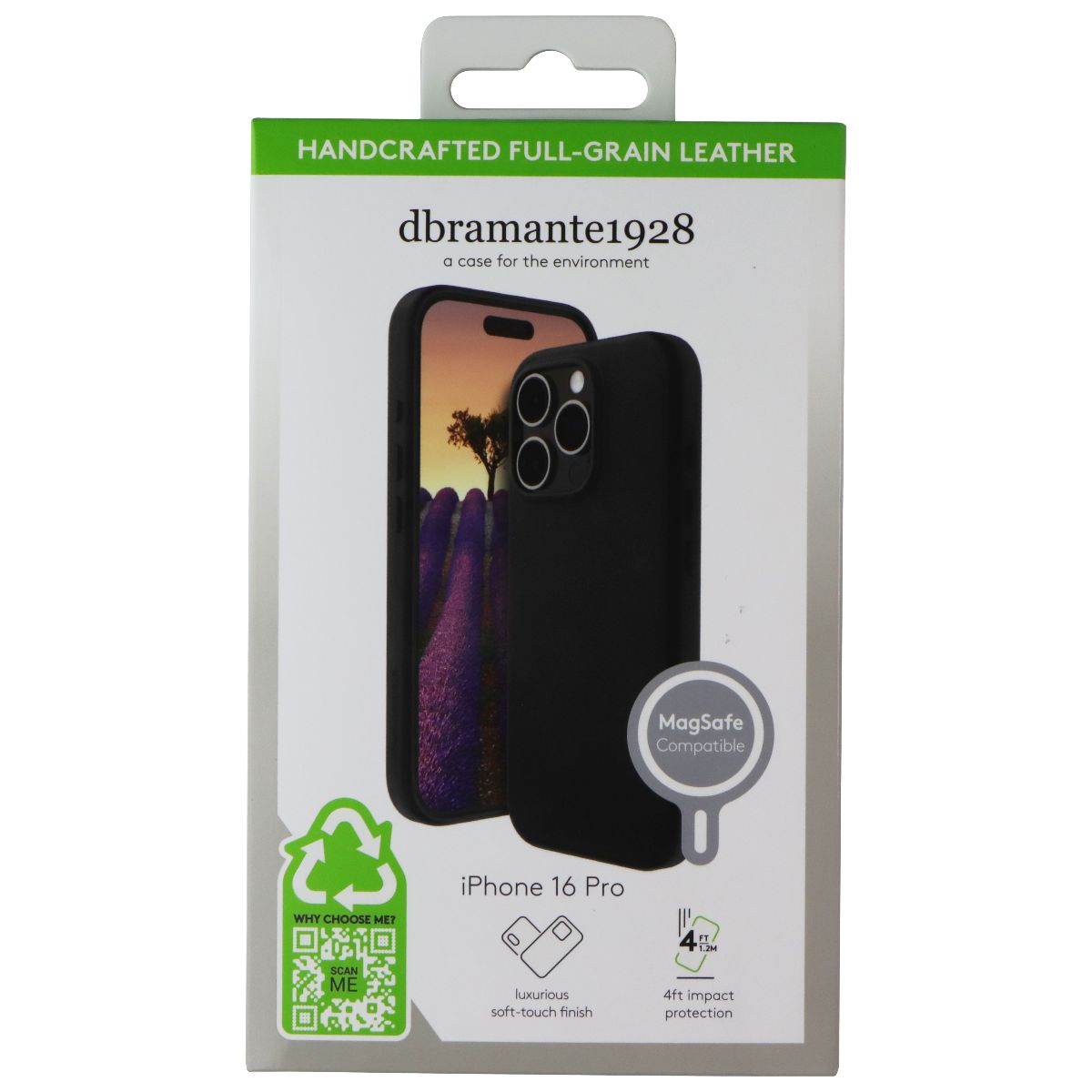 dbramante1928 Roskilde Leather Case for Apple iPhone 16 Pro - Black Cell Phone - Cases, Covers & Skins dbramante1928 - Simple Cell Bulk Wholesale Pricing - USA Seller