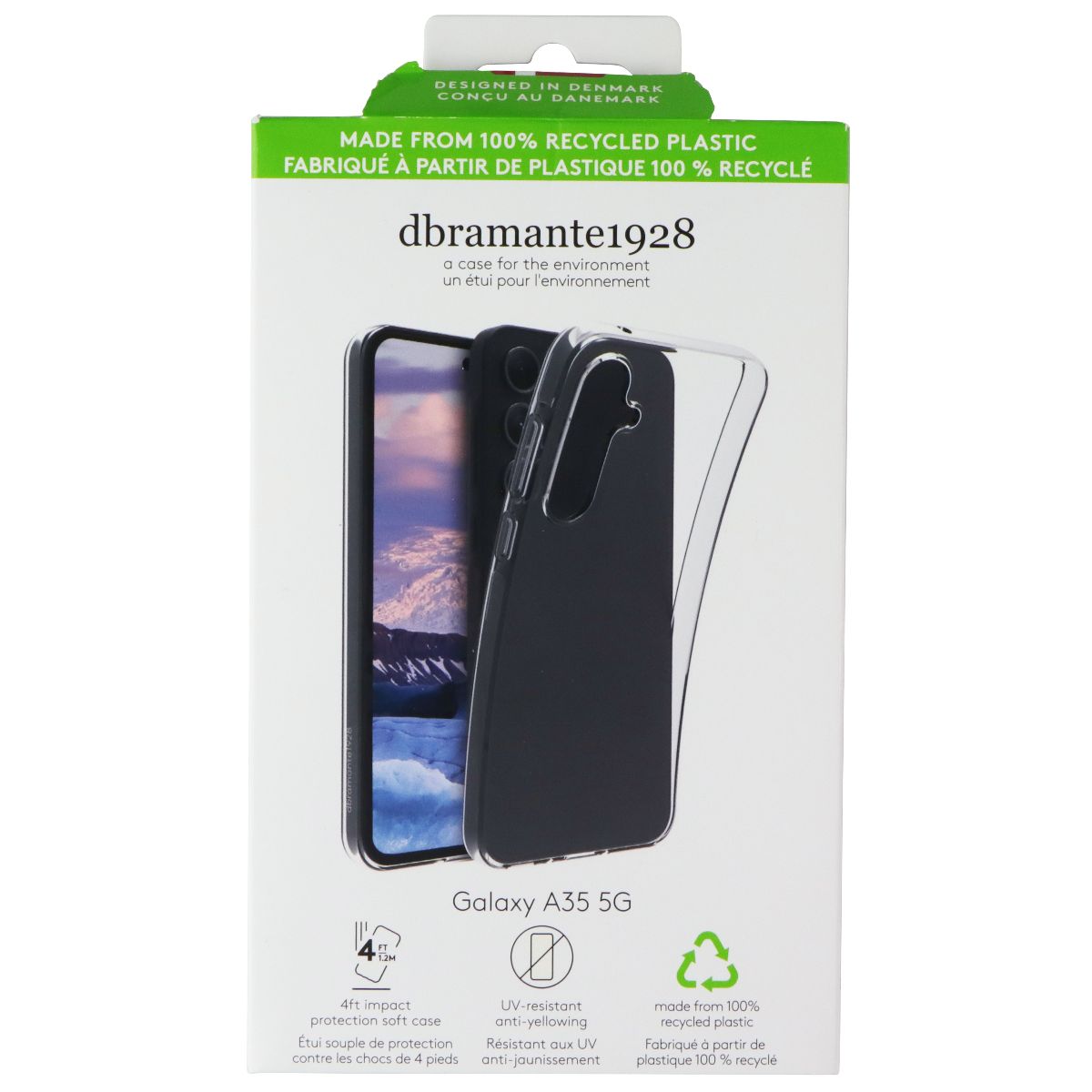dbramante1928 Greenland Series Case for Samsung Galaxy A35 5G - Transparent Cell Phone - Cases, Covers & Skins dbramante1928 - Simple Cell Bulk Wholesale Pricing - USA Seller