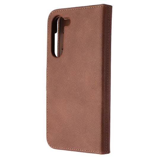 dbramante1928 Folio Case for Samsung Galaxy S23+ (Plus) - Lynge Tan Leather Cell Phone - Cases, Covers & Skins dbramante1928    - Simple Cell Bulk Wholesale Pricing - USA Seller