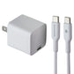 dbramante1928 5V/3A 25W USB-C Wall Charger and 3.3 Foot USB-C Cable - White