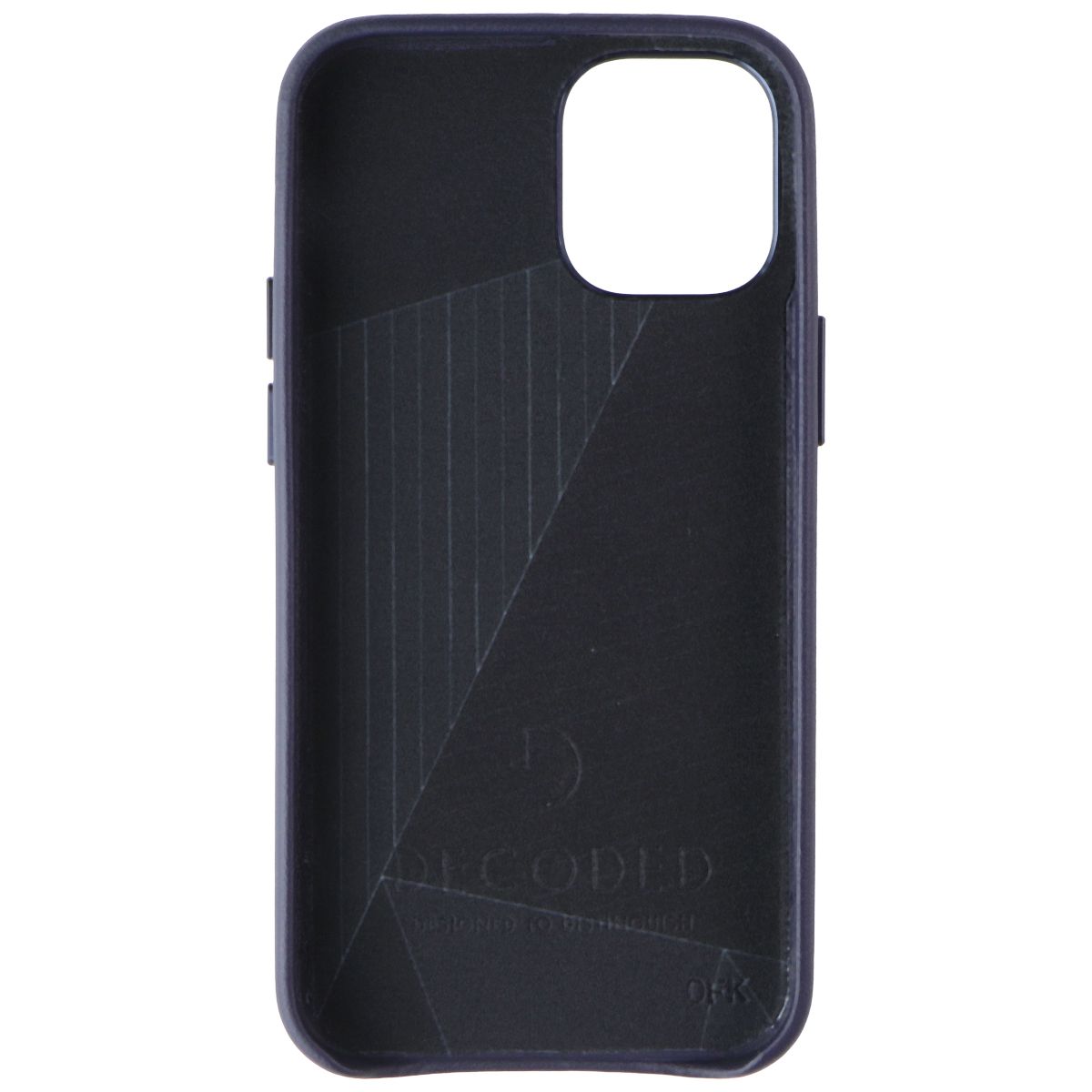 DECODED Back Cover Case for Apple iPhone 12 Mini - Navy/Marine Cell Phone - Cases, Covers & Skins Decoded - Simple Cell Bulk Wholesale Pricing - USA Seller