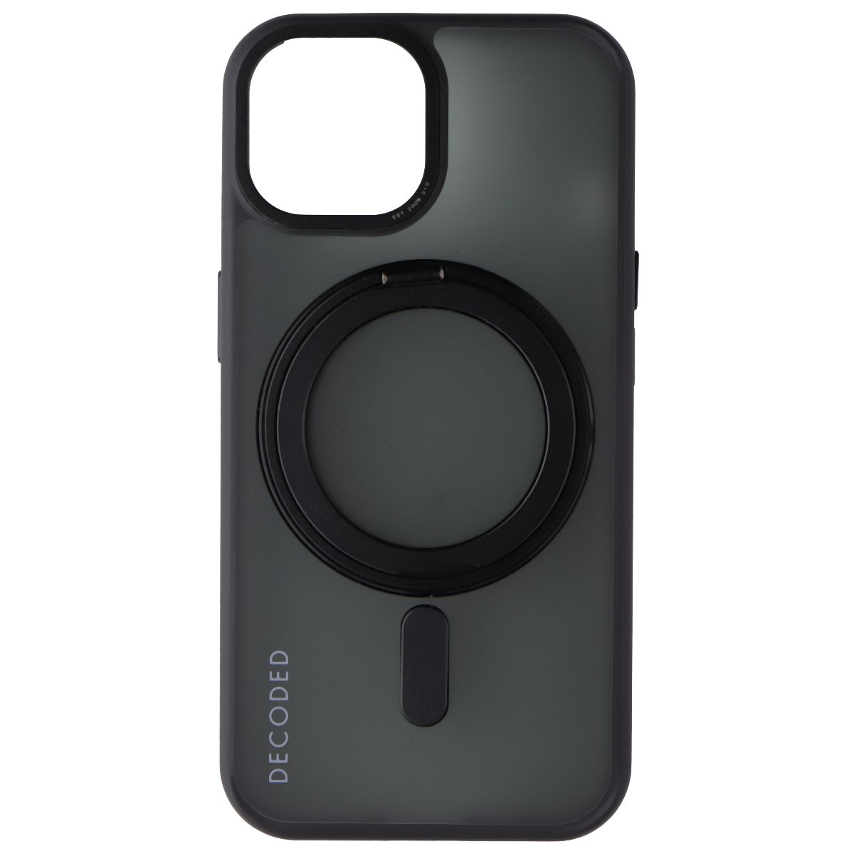 Decoded 360 Loop Stand Back Cover Case for MagSafe - for iPhone 15 - Black Cell Phone - Cases, Covers & Skins Decoded - Simple Cell Bulk Wholesale Pricing - USA Seller