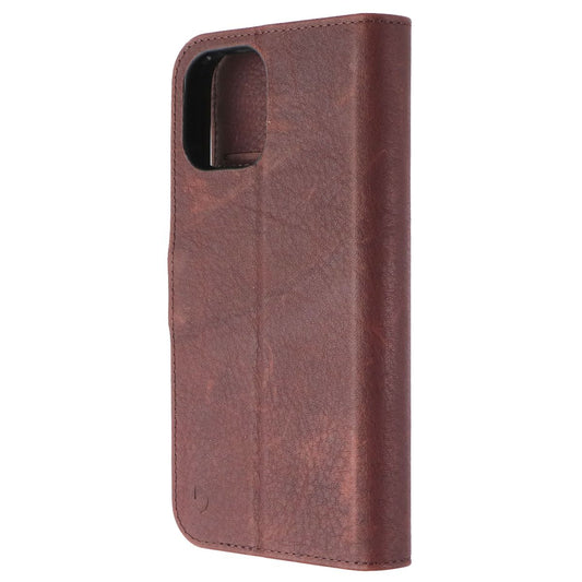 Decoded Detachable Wallet 2-in-1 Case for Apple iPhone 12 - Cinnamon Brown Cell Phone - Cases, Covers & Skins Decoded - Simple Cell Bulk Wholesale Pricing - USA Seller