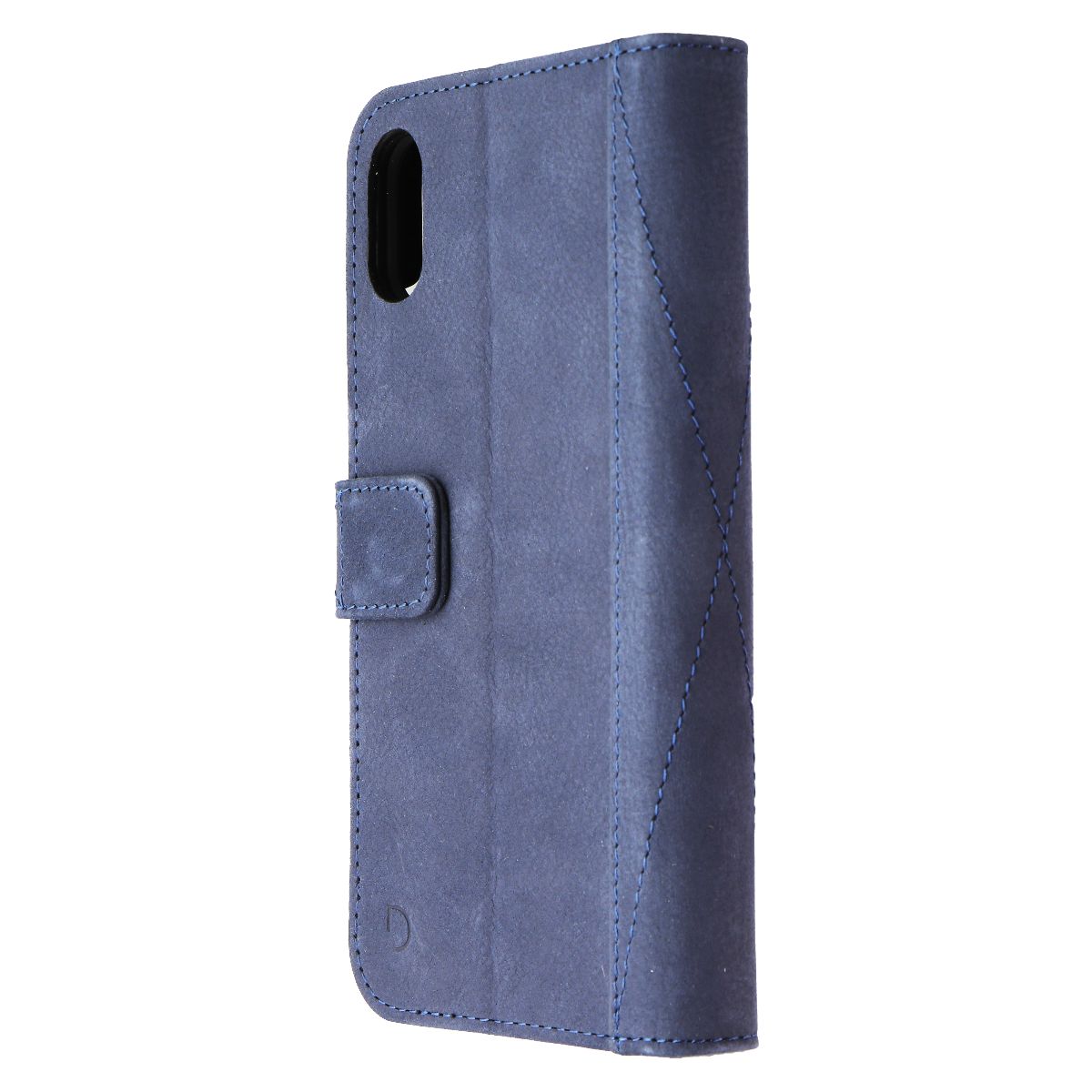 DECODED Full Grain Leather Folio + Case for Apple iPhone XR - Light Blue Cell Phone - Cases, Covers & Skins Decoded    - Simple Cell Bulk Wholesale Pricing - USA Seller