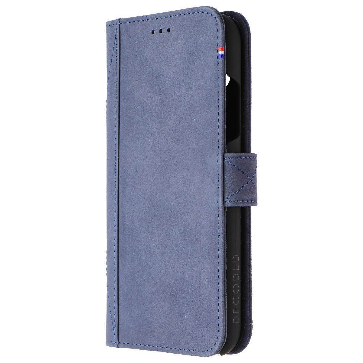 DECODED Full Grain Leather Folio + Case for Apple iPhone XR - Light Blue Cell Phone - Cases, Covers & Skins Decoded    - Simple Cell Bulk Wholesale Pricing - USA Seller
