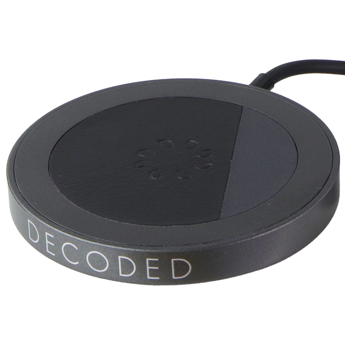 DECODED Nike Grind MagSafe Compatible 15W Wireless Charger Puck - Black Cell Phone - Chargers & Cradles Decoded - Simple Cell Bulk Wholesale Pricing - USA Seller