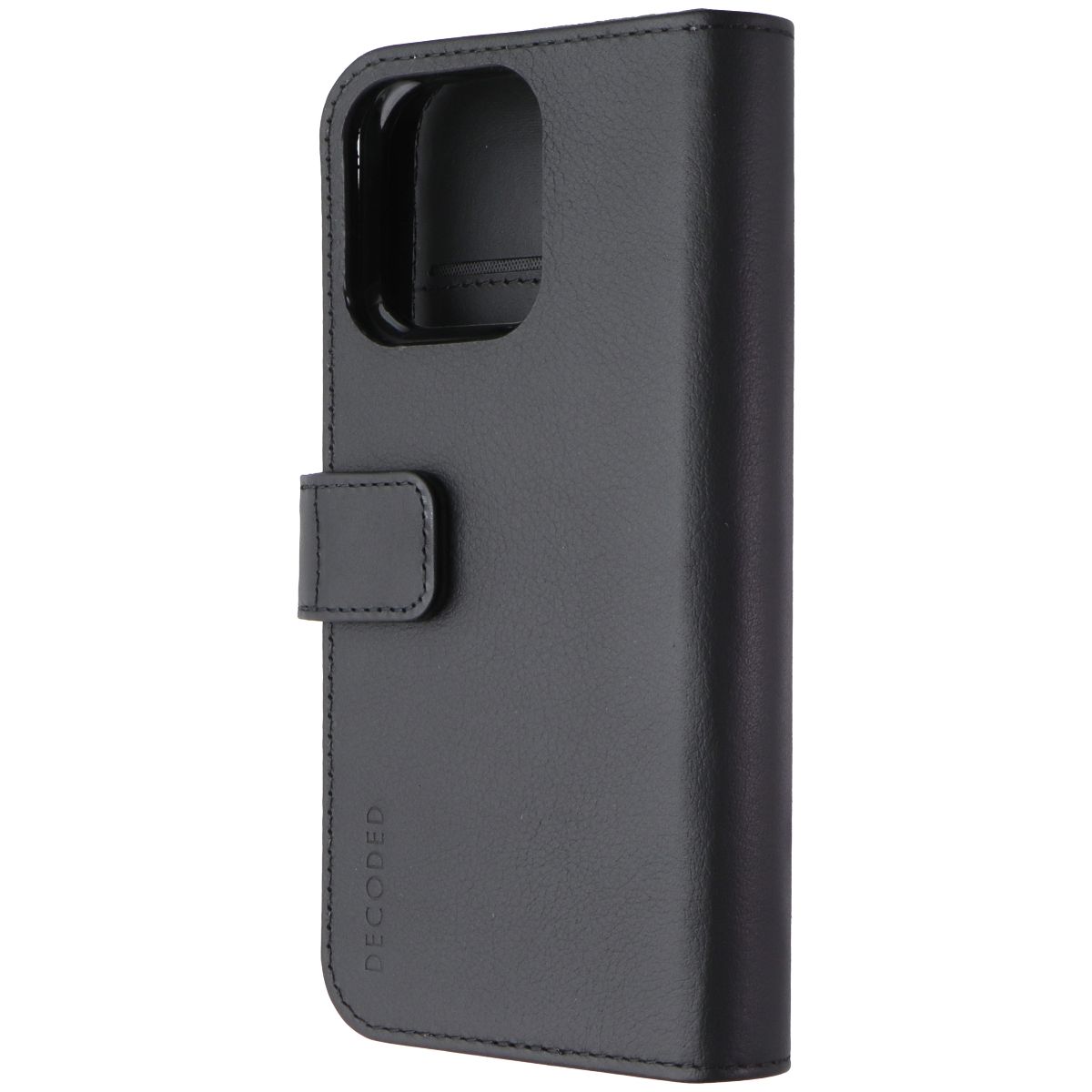 Decoded 2-in-1 Back Cover and Wallet Case for Apple iPhone 13 Pro - Black Cell Phone - Cases, Covers & Skins Decoded - Simple Cell Bulk Wholesale Pricing - USA Seller