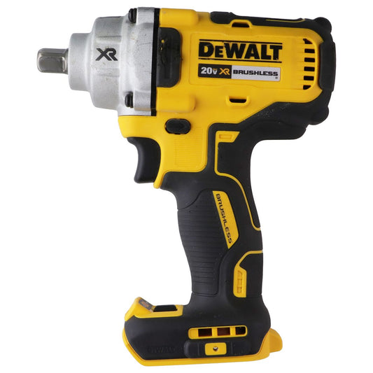 DeWalt 20V Max Cordless Impact Wrench 1/2-in with Detent Pin Anvil and Belt Clip