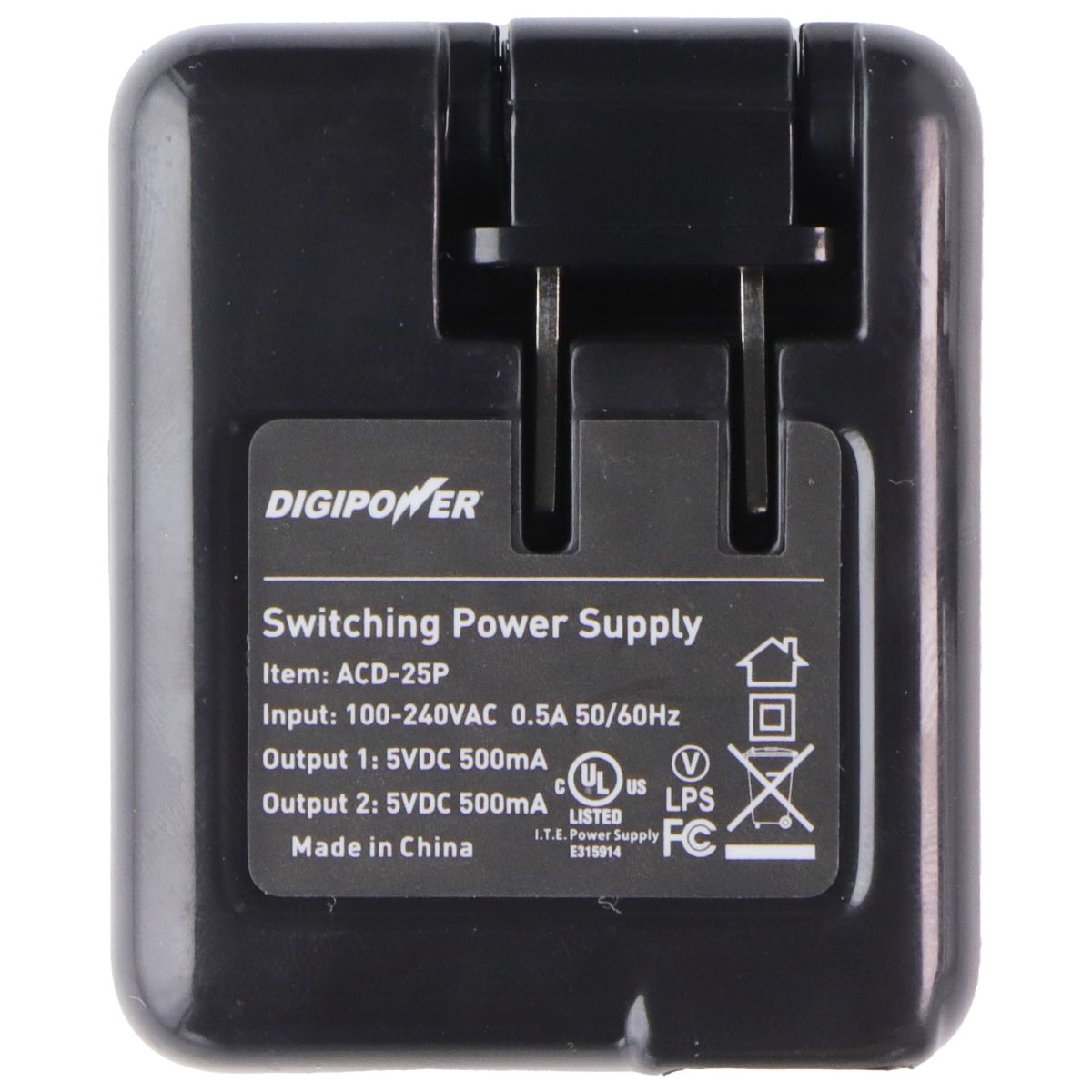 DigiPower Dual Port USB Kit (Wall & Car Adapter) - Mini-USB-B & Micro-USB Cell Phone - Chargers & Cradles Digipower - Simple Cell Bulk Wholesale Pricing - USA Seller
