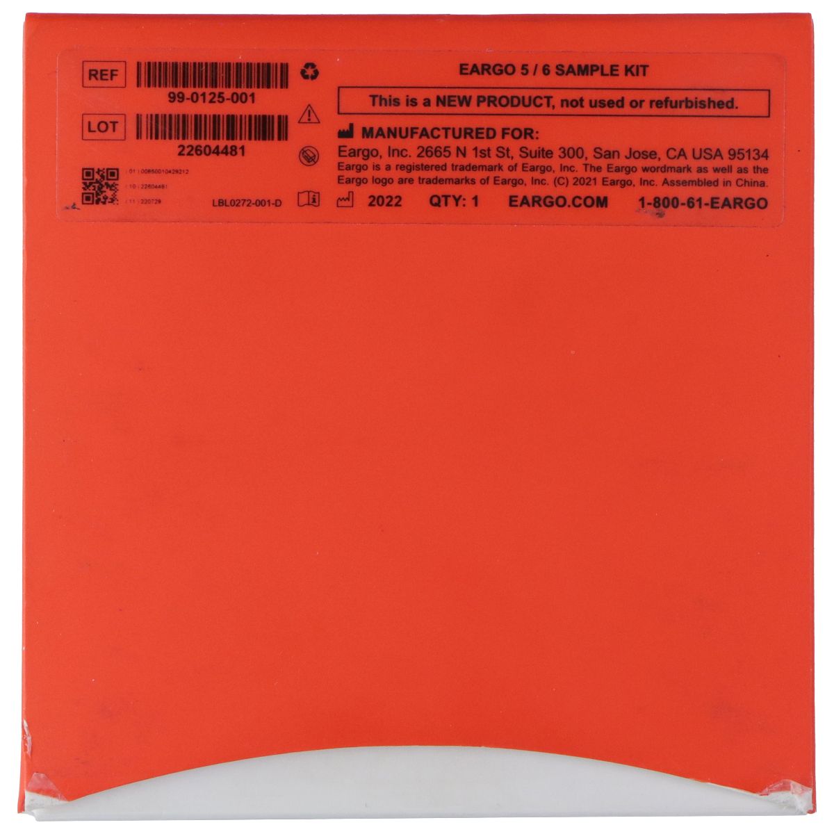 Eargo 5/6 Sample Kit - (Medium + Large Tips) - DEMO Devices