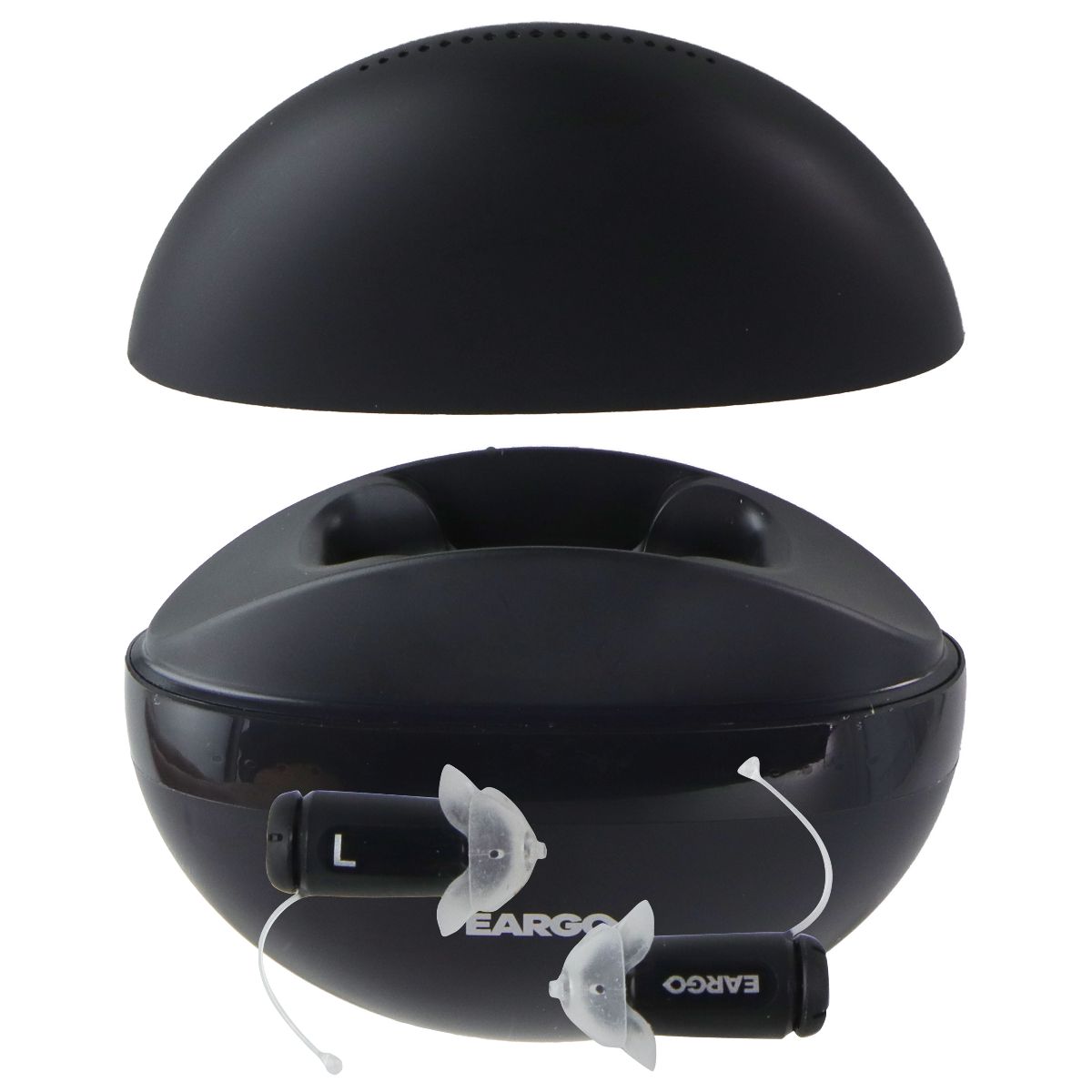 EARGO 5 Self-Fitting FDA-Cleared OTC Adult Hearing Aids - Black (99-0114-001) Portable Audio - Headphones EARGO - Simple Cell Bulk Wholesale Pricing - USA Seller