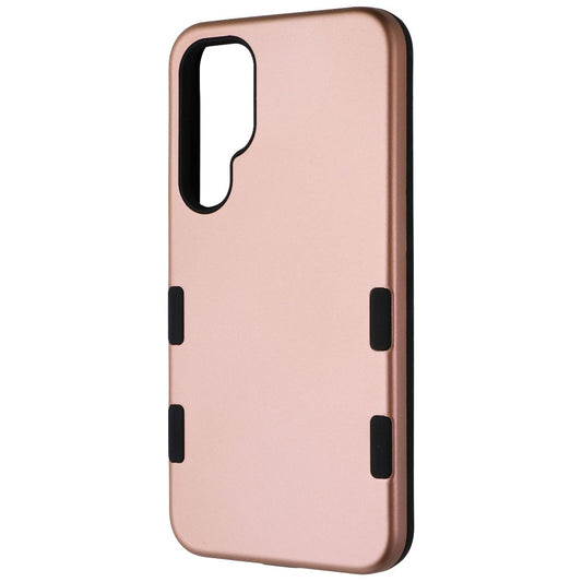 Echelon Elevated Essentials Case for Samsung Galaxy A35 5G - Rose Gold/Black Cell Phone - Cases, Covers & Skins echelon - Simple Cell Bulk Wholesale Pricing - USA Seller