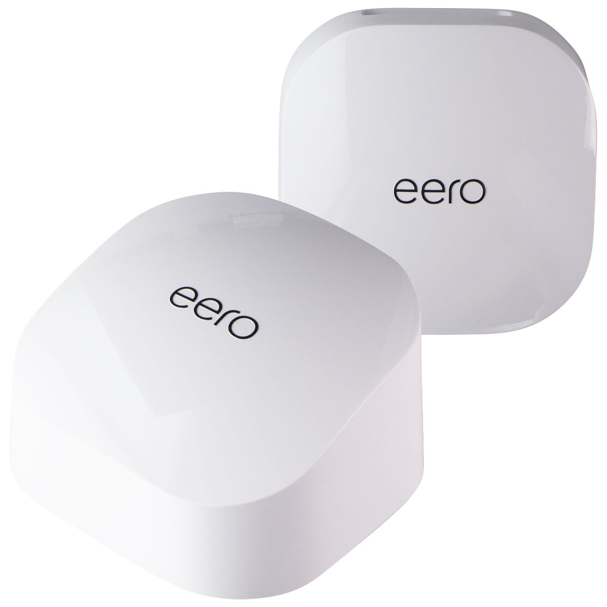 Amazon eero 6 Dual-Band Mesh Wi-Fi 6 Routers (2-Pack) - White (N010211) Networking - Wired Routers eero - Simple Cell Bulk Wholesale Pricing - USA Seller