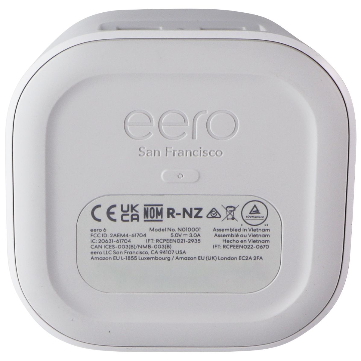 Amazon eero 6 Dual-Band Mesh Wi-Fi 6 Routers (2-Pack) - White (N010211) Networking - Wired Routers eero - Simple Cell Bulk Wholesale Pricing - USA Seller