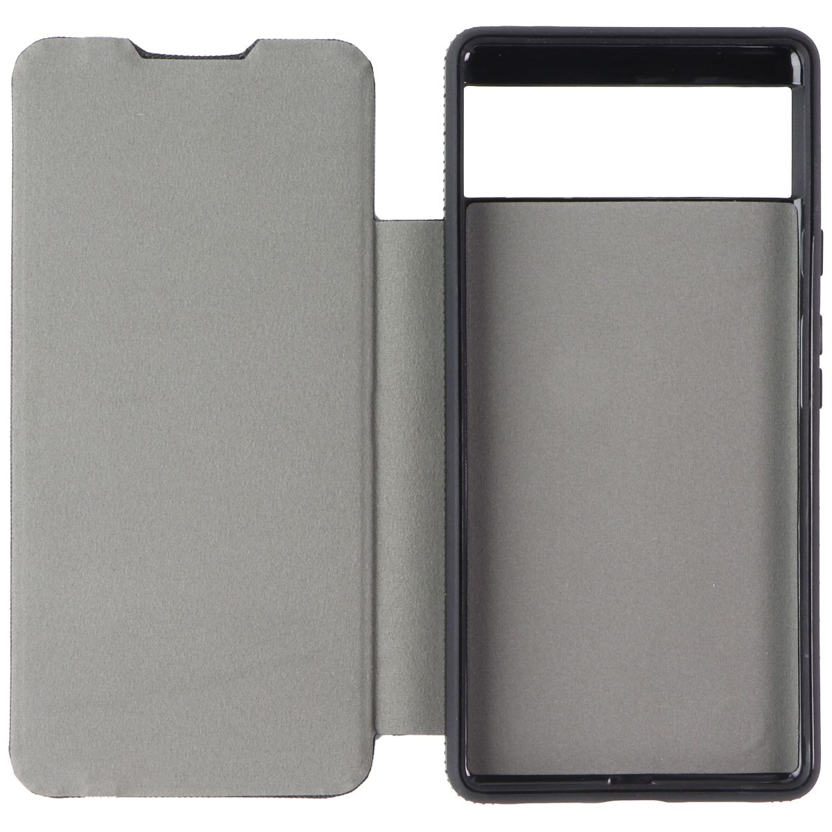 EFM Miami Folio Case for Google Pixel 6 (6.4-inch) - Black Cell Phone - Cases, Covers & Skins EFM - Simple Cell Bulk Wholesale Pricing - USA Seller