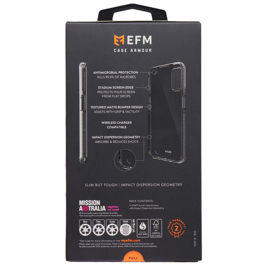 EFM Zurich Series Gel Case for OPPO A52 / A72 Smartphones - Clear