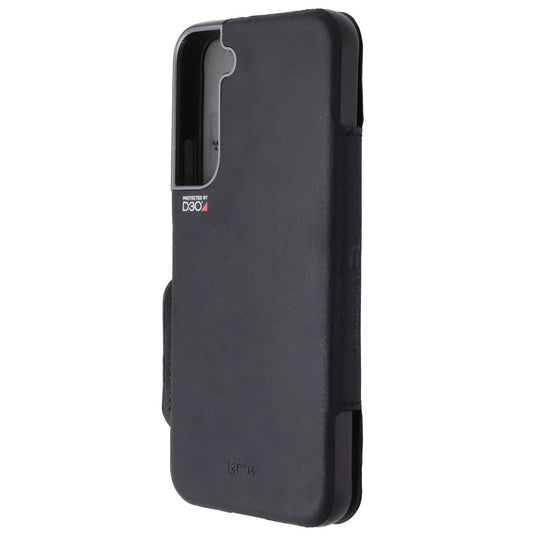 EFM Monaco Series Folio Case for Samsung Galaxy (S22+) - Black Cell Phone - Cases, Covers & Skins EFM - Simple Cell Bulk Wholesale Pricing - USA Seller