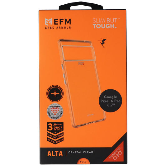 EFM Alta Series Case for Google Pixel 6 Pro - Crystal Clear