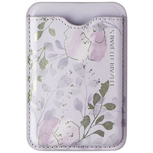 Elizabeth James Magnetic Card Holder for MagSafe - Berry Bloom Cell Phone - Mounts & Holders Elizabeth James - Simple Cell Bulk Wholesale Pricing - USA Seller
