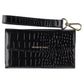 Elizabeth James Wristlet Folio for MagSafe for iPhone 15/14/13 - Black Croc Cell Phone - Cases, Covers & Skins Elizabeth James - Simple Cell Bulk Wholesale Pricing - USA Seller