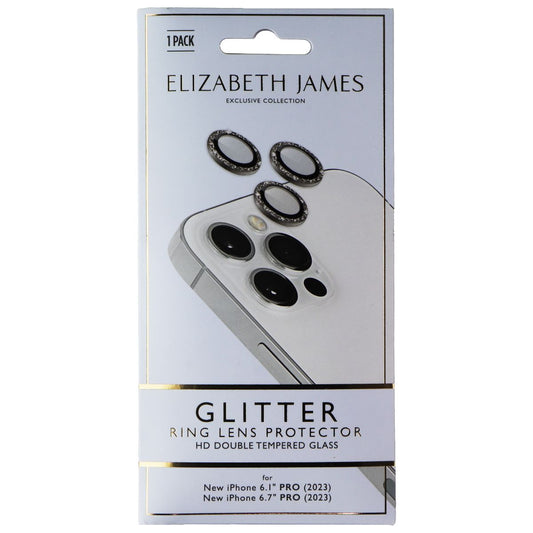 Elizabeth James Ring Lens Protector for iPhone 15 Pro/15 Pro Max - Glitter Cell Phone - Screen Protectors Elizabeth James    - Simple Cell Bulk Wholesale Pricing - USA Seller