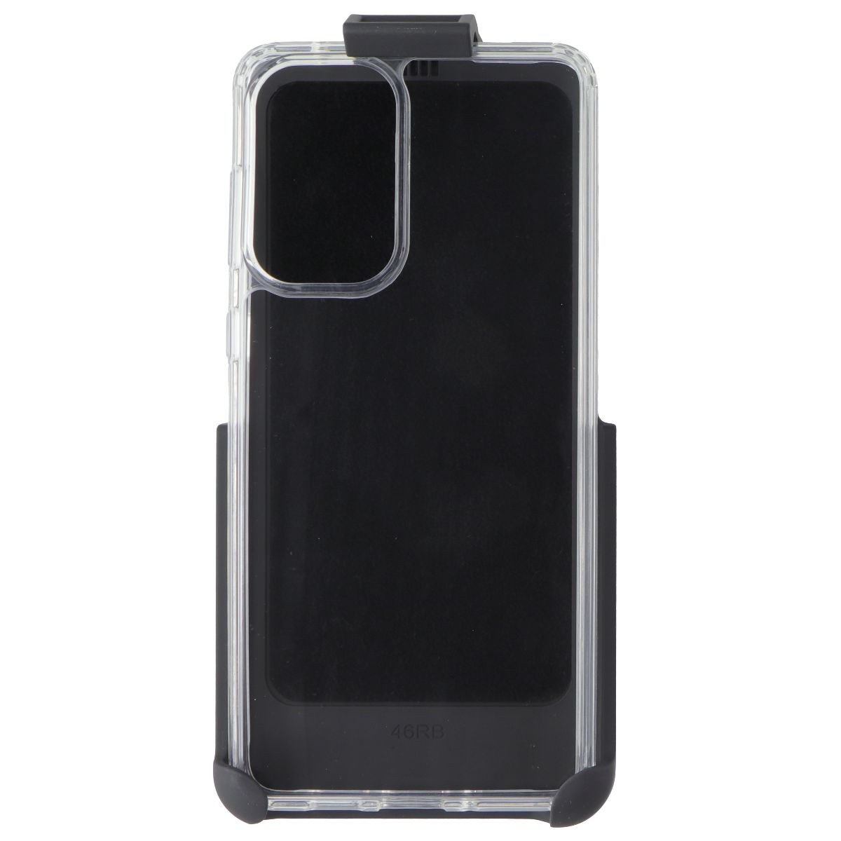 Encased Clear Case with Holster for Samsung Galaxy A73 5G - Clear Cell Phone - Cases, Covers & Skins Encased - Simple Cell Bulk Wholesale Pricing - USA Seller