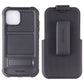 Encased Falcon Shield Case & Holster for Apple iPhone 14 - Black Cell Phone - Cases, Covers & Skins Encased - Simple Cell Bulk Wholesale Pricing - USA Seller