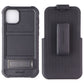 ENCASED Falcon Case and Holster for Apple iPhone 14 Plus - Black Cell Phone - Cases, Covers & Skins Encased - Simple Cell Bulk Wholesale Pricing - USA Seller