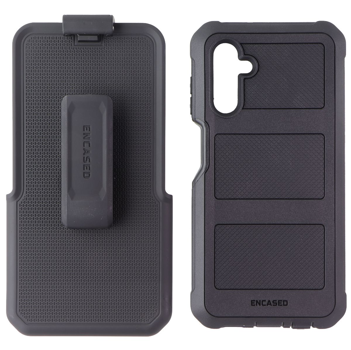 Encased Falcon Shield Case/Holster/Screen Protector for Galaxy A13 5G - Black Cell Phone - Cases, Covers & Skins Encased - Simple Cell Bulk Wholesale Pricing - USA Seller