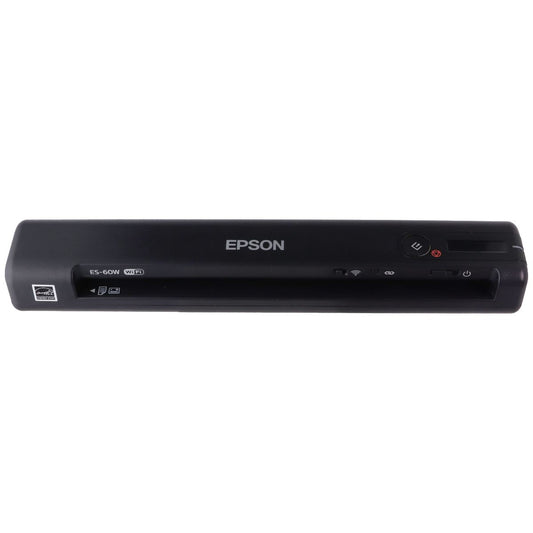 Epson WorkForce ES-60W Wireless Portable Color Document Scanner - Black Office Equipment - Scanners Epson - Simple Cell Bulk Wholesale Pricing - USA Seller