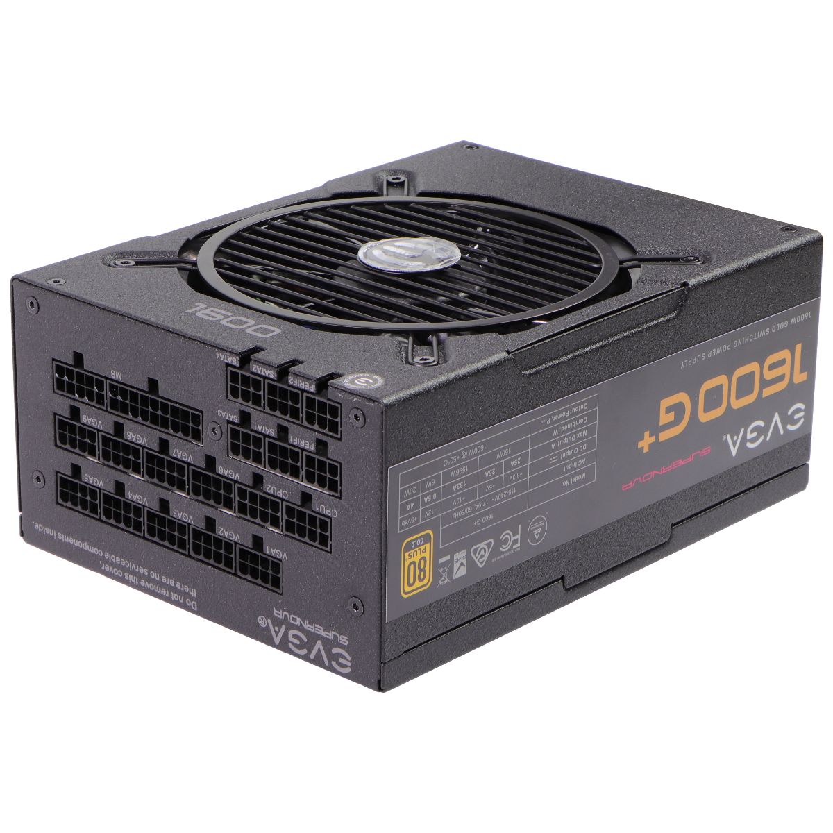 EVGA 1600 G+ Supernova 80+ 1600W Gold Power Supply Computer Parts - Power Supplies EVGA    - Simple Cell Bulk Wholesale Pricing - USA Seller