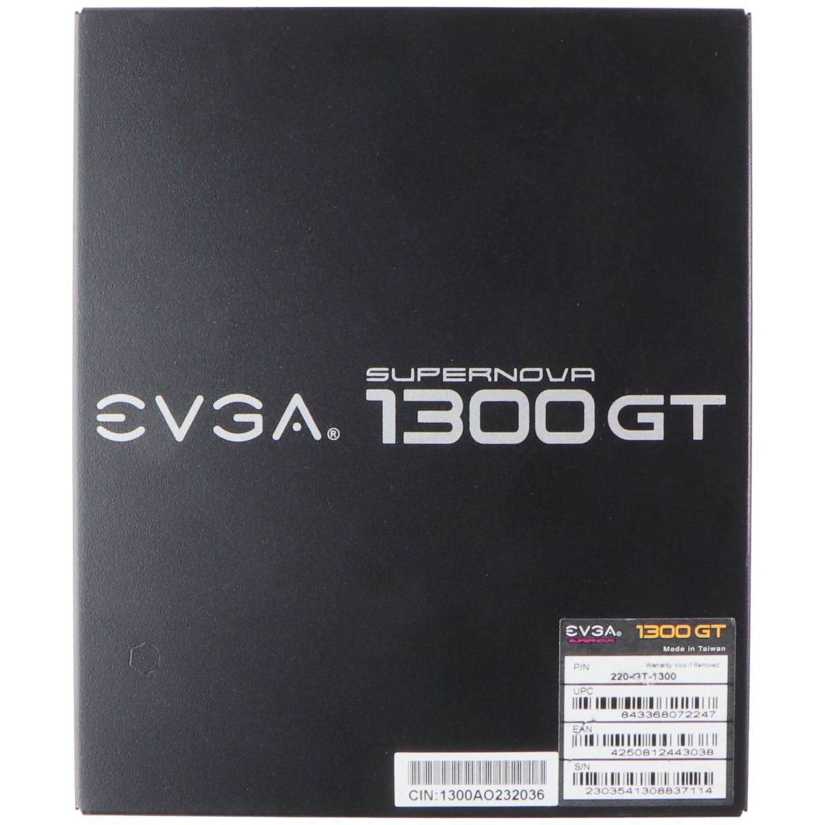 EVGA SuperNOVA 1300 GT, 80 Plus Gold 1300W, Fully Modular & Eco Mode Computer Parts - Power Supplies EVGA    - Simple Cell Bulk Wholesale Pricing - USA Seller