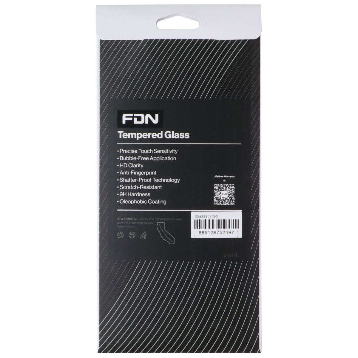 FDN Tempered Glass Screen Protector for Samsung Galaxy A35 5G - Clear