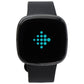 Fitbit Versa 4 Smart Watch and Fitness Tracker - Black AL / Graphite SB (FB523) Smart Watches Fitbit - Simple Cell Bulk Wholesale Pricing - USA Seller