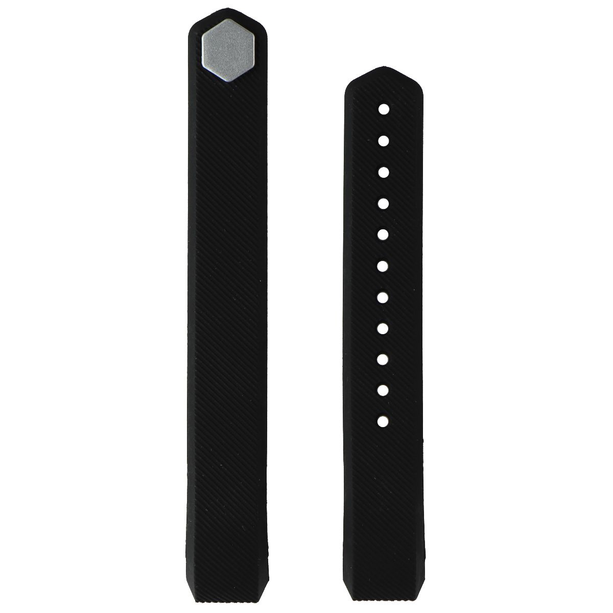 Fitbit Alta HR and Alta Classic Accessory Band with Clasp - Black / Large Size Smart Watch Accessories - Watch Bands Fitbit    - Simple Cell Bulk Wholesale Pricing - USA Seller