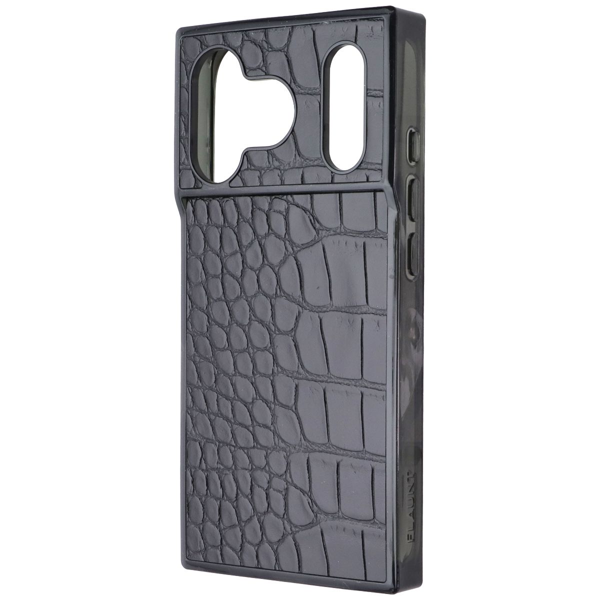 Flaunt Square Case for MagSafe for Apple iPhone 17 Pro  - Black Crocodile