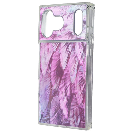 Flaunt Square Case for MagSafe for Apple iPhone 17 Pro Max /Pink Mother of Pearl Cell Phone - Cases, Covers & Skins Flaunt - Simple Cell Bulk Wholesale Pricing - USA Seller