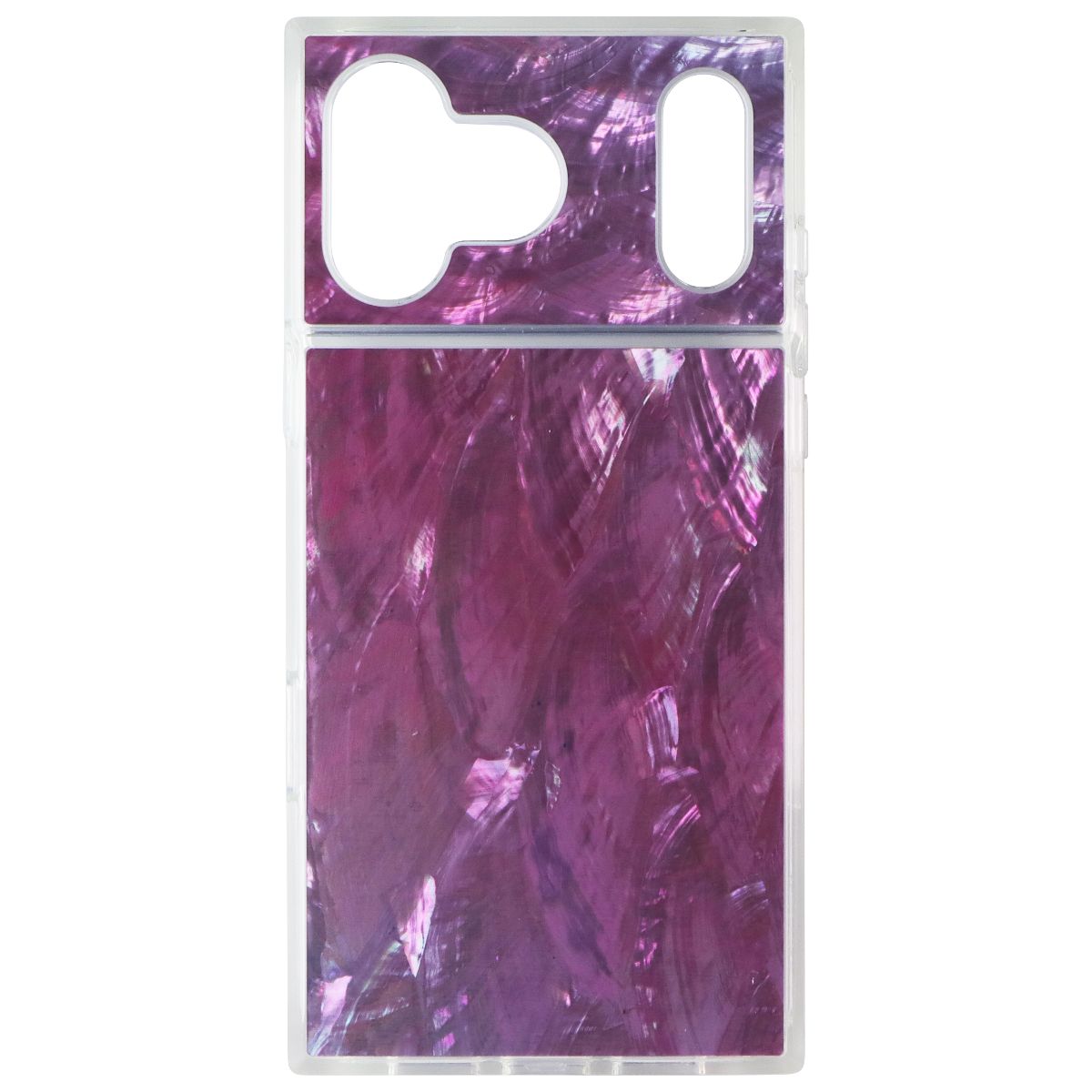 Flaunt Square Case for MagSafe for Apple iPhone 17 Pro Max /Pink Mother of Pearl Cell Phone - Cases, Covers & Skins Flaunt - Simple Cell Bulk Wholesale Pricing - USA Seller
