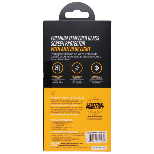 Gadget Guard Anti Blue Light Screen Protector for Apple iPhone 14 Pro Max Cell Phone - Screen Protectors Gadget Guard - Simple Cell Bulk Wholesale Pricing - USA Seller