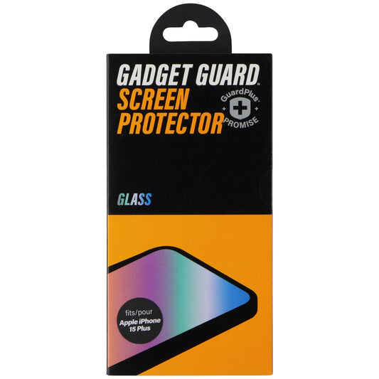 Gadget Guard - Glass Screen Protector for Apple iPhone 15 Plus - Clear Cell Phone - Screen Protectors Gadget Guard - Simple Cell Bulk Wholesale Pricing - USA Seller