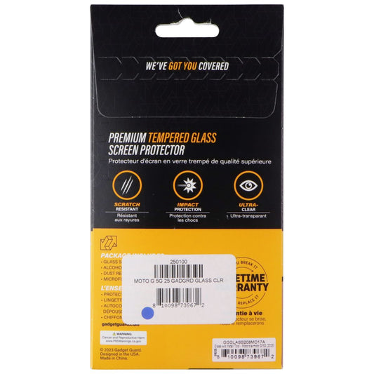 Gadget Guard Glass Screen Protector for Motorola Moto G 5G (2025) Cell Phone - Screen Protectors Gadget Guard - Simple Cell Bulk Wholesale Pricing - USA Seller