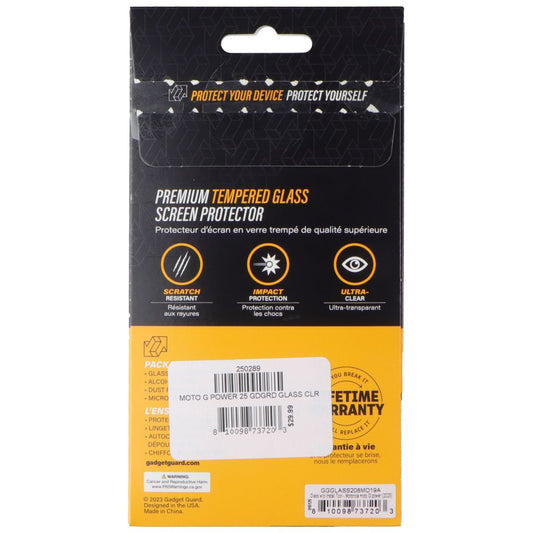 Gadget Guard Glass Series Screen Protector for Motorola Moto G Power (2025) Cell Phone - Screen Protectors Gadget Guard - Simple Cell Bulk Wholesale Pricing - USA Seller