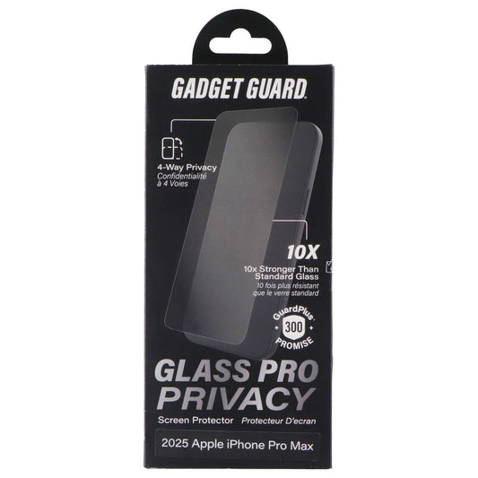 Gadget Guard Glass Pro Privacy Screen Protector for iPhone 17 Pro Max/16 Pro Max Cell Phone - Screen Protectors Gadget Guard - Simple Cell Bulk Wholesale Pricing - USA Seller