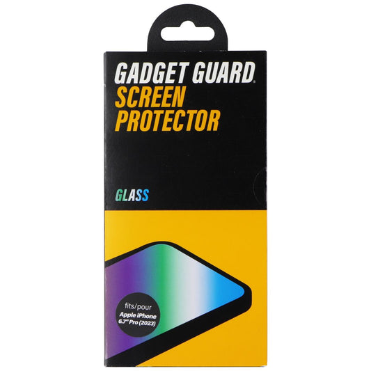 Gadget Guard - Glass - Screen Protector for Apple iPhone 15 Pro Max - Clear Cell Phone - Screen Protectors Gadget Guard - Simple Cell Bulk Wholesale Pricing - USA Seller