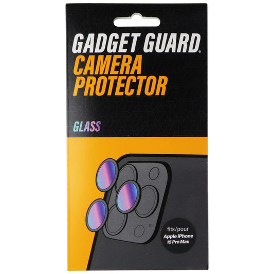 Gadget Guard Glass Camera Protector for iPhone 15 Pro Max - Black Cell Phone - Screen Protectors Gadget Guard - Simple Cell Bulk Wholesale Pricing - USA Seller