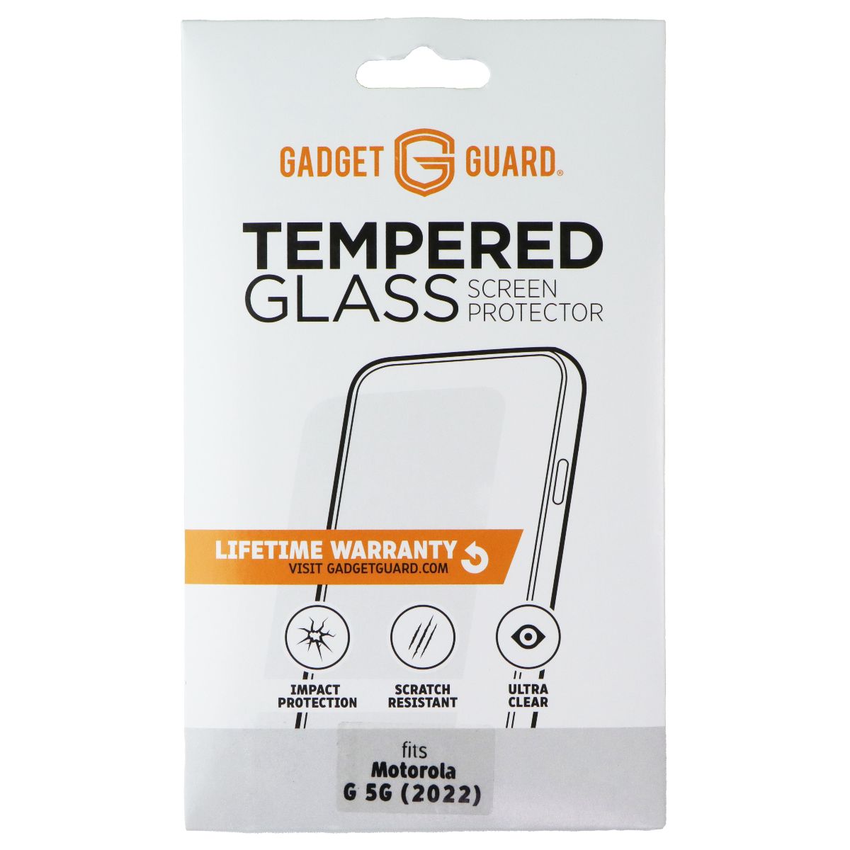 Gadget Guard Tempered Glass Screen Protector for Motorola G 5G (2022) Cell Phone - Screen Protectors Gadget Guard - Simple Cell Bulk Wholesale Pricing - USA Seller