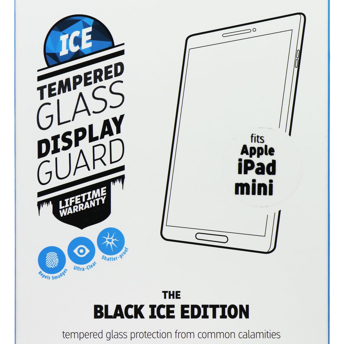 Gadget Guard Black Ice Tempered Glass Display Guard for Apple iPad Mini (7.9-in) iPad/Tablet Accessories - Screen Protectors Gadget Guard - Simple Cell Bulk Wholesale Pricing - USA Seller