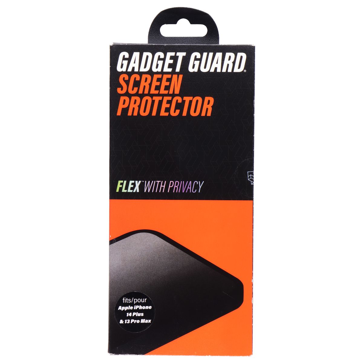 Gadget Guard - Flex with Privacy Screen Protector for iPhone 14 Plus/13 Pro Max Cell Phone - Screen Protectors Gadget Guard - Simple Cell Bulk Wholesale Pricing - USA Seller